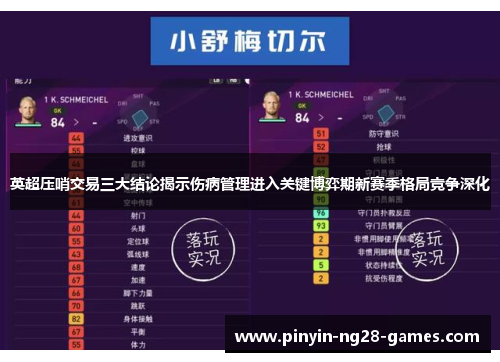 英超压哨交易三大结论揭示伤病管理进入关键博弈期新赛季格局竞争深化